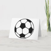 Fußball Goals Grußkarten Karte (Rückseite)