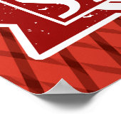 Fußball-Godmaturendrucker Poster (Ecke)