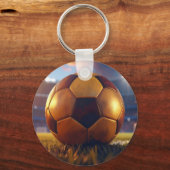 Fußball - Goldball Schlüsselanhänger (Rückseite)