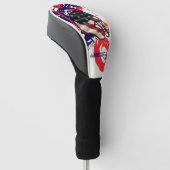 FUSSBALL GOLF HEADCOVER (angewinkelt)