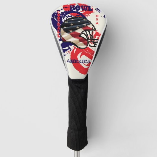 FUSSBALL GOLF HEADCOVER (Vorderseite)