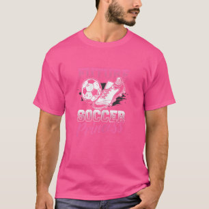 Fußball Grafik Frauen Mädchen Kinder Fußballspiele T-Shirt