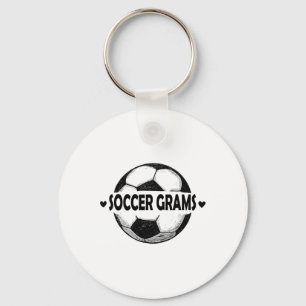 Fußball-Gramm Fußballspieler Sportsteam Schlüsselanhänger
