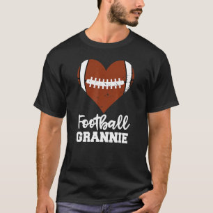 Fußball Grannie Fußball Herz Grandma Grannie T-Shirt