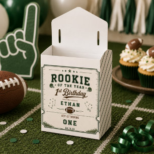 Fußball Green Rookie 1. Geburtstagsfeier Geschenkschachtel