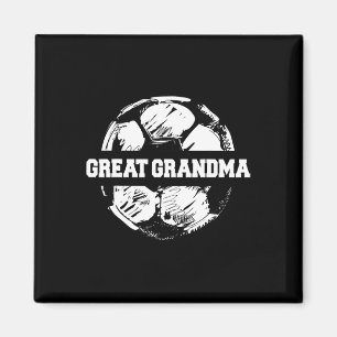 Fußball Großartig Oma Fußball Byll Split Lustig Fu Magnet