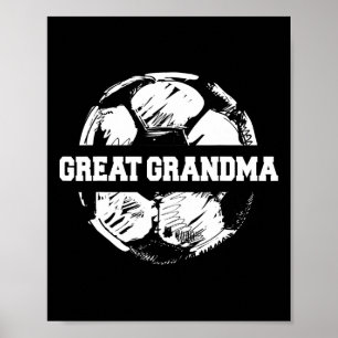Fußball Großartig Oma Fußball Ll Split Lustiger Fu Poster