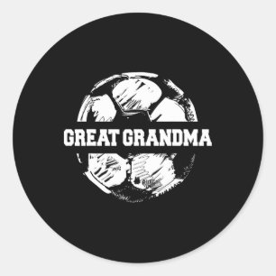 Fußball Großartig Oma Fußball Ll Split Lustiger Fu Runder Aufkleber