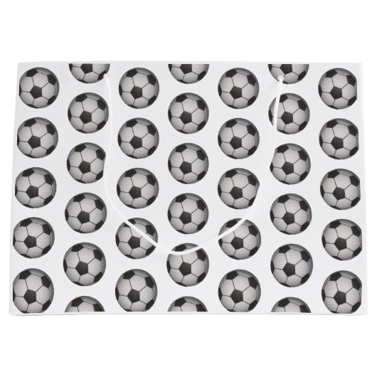 Fußball Große Geschenktüte (Vorderseite)