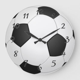 Fußball Große Wanduhr