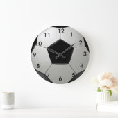 Fußball Große Wanduhr (Zuhause)