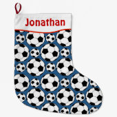 Fußball Großer Weihnachtsstrumpf (Vorderseite)