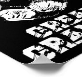 Fußball Großmutter Lustiger Fußballspieler Oma Poster (Ecke)