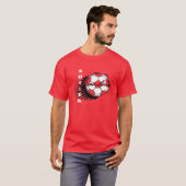 Fußball-Großmutter-T-Shirt T-Shirt (Vorne ganz)