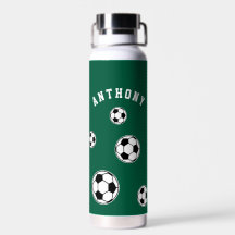Fußball Grün Personalisierte Kinder Zurück zur Sch