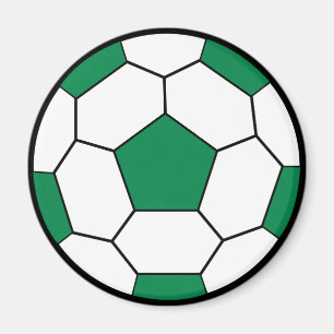 Fußball-grüner Magnet