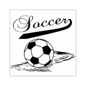 Fußball Gummistempel (Prägung)