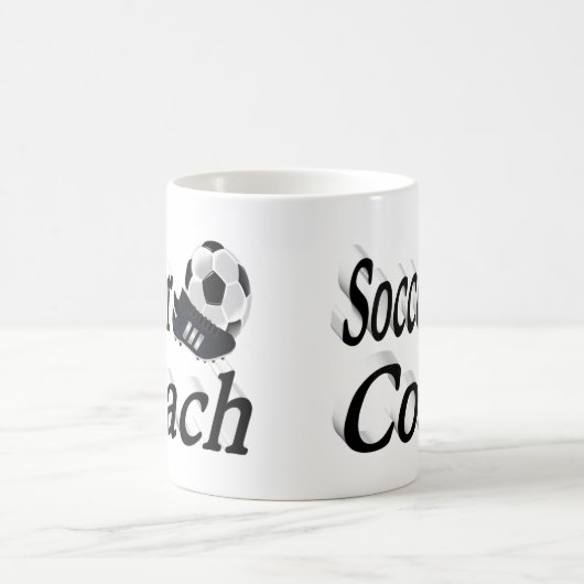 Fußball-Halbtext Kaffeetasse (Mittel)