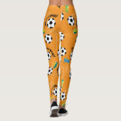 Fußball Halloween Leggings (Rückseite)