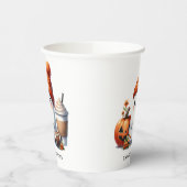 Fußball Halloween Niedlich Ghost Kids Party Pappbecher (Links)