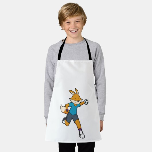 Fußball-Handball Schürze (Getragen)