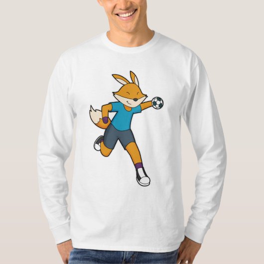 Fußball-Handball T-Shirt (Vorderseite)