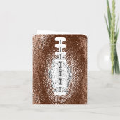 Fußball Happy Birtday, weitere Einzelheiten Karte (Rückseite)