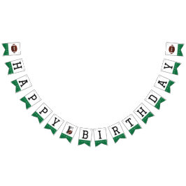 Fußball-Happy Birthday Banner im ersten Jahr