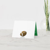 Fußball Happy Birthday Card Karte (Rückseite)