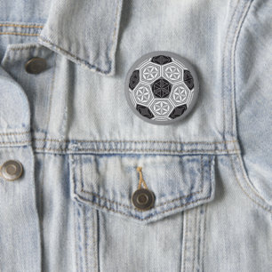 Fußball heilige Geometrie Button