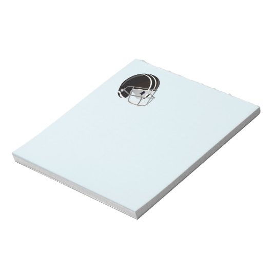 Fußball Helmet Notizblock (Rotiert)