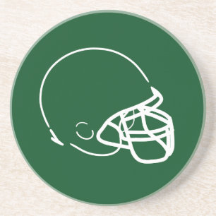 Fußball Helmet Sandstein Untersetzer