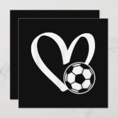 Fußball-Herz (Vorne/Hinten)