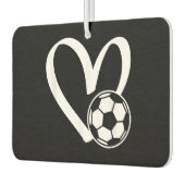 Fußball-Herz Autolufterfrischer (Links)