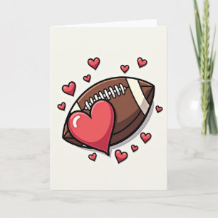 Fußball Herz Liebe Toller Karte