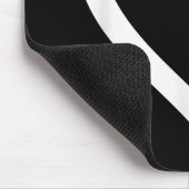 Fußball-Herz Mousepad (Ecke)