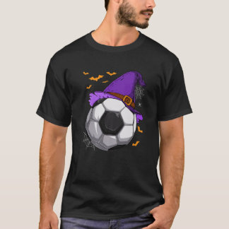 Fußball-Hexenhut-Halloween-Kostüm für Kinder Junge T-Shirt
