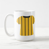 Fußball-Hinweis-Tasse Kaffeetasse (Links)