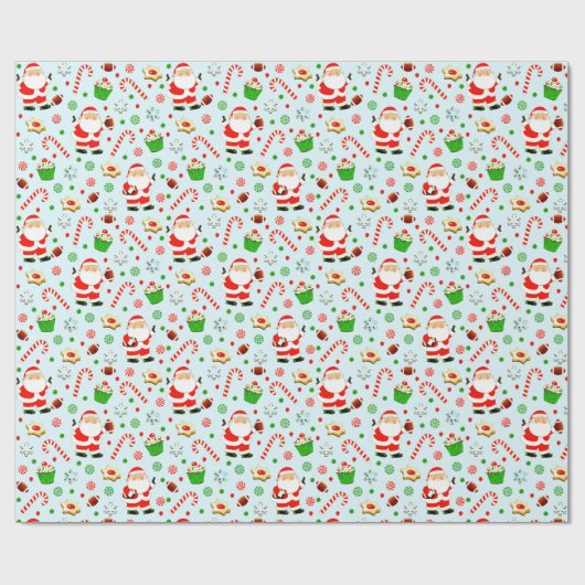 Fußball-Holiday-Geschenk Geschenkpapier (Flach)