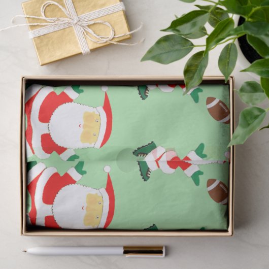 Fußball-Holiday-Geschenk Seidenpapier (Geschenk)