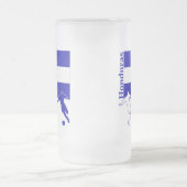 Fußball Honduras Mattglas Bierglas (Mittel)