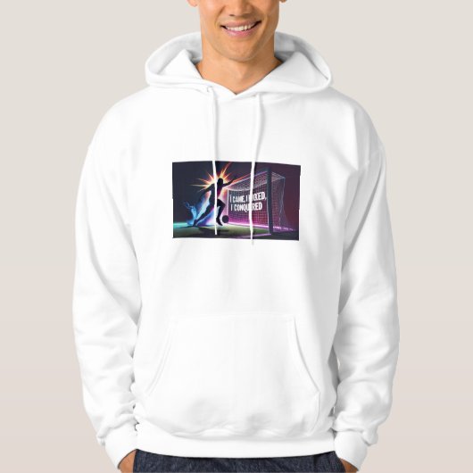 Fußball Hoodie (Vorderseite)