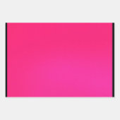 Fußball / Hot Pink Geschenkpapier Set (Vorderseite 2)