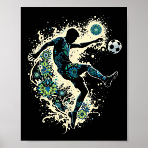 Fußball Ich bin 7 Jahre alter Junge Geburtstag Poster