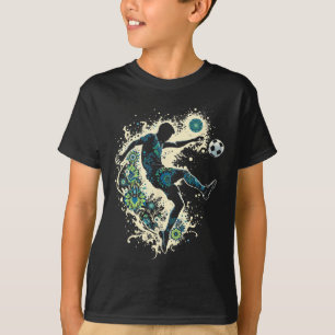 Fußball Ich bin ein 7-jähriger Junge Geburtstag T-Shirt
