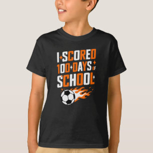 Fußball Ich habe 100 Tage Schule geschafft T-Shirt