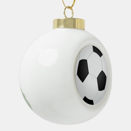 Fußball-Illustration Ornament (Links)