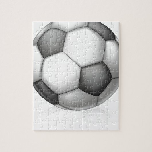 Fußball-Illustration Puzzle (Vertikal)