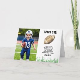 Fußball im ersten Jahr bis zum Geburtstag Danke