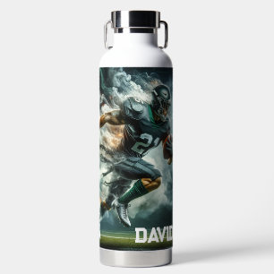 Fußball im Quarterback Trinkflasche